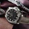 Relógios de punho Boderry Mens Relógios Automáticos 41,5mm Assista de titânio Luxury Mechanical Watch Awatch 50m Sapphire à prova d'água luminosa Hangzhou