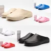 Women Men Sandals Luxury Designer Shoes Womens Mens Slippers Fashion Sandal Pvc Loafers High-quality Triangle Logo Outdoor Leisure Sandale