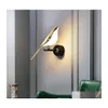 Applique Postmoderne Créativité Or Placage Oiseau Led Lampes Couloir Escaliers Applique Chambre Lumière Designer Décor Luminaires 210724 Drop Dhs8Q