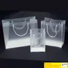 PVC -tas transparant cadeau Tote waterdichte PVC doorzichtige plastic 7 maten cadeauzakken voor feest voordeel bruiloft cadeau