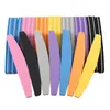 Nail Files 20Pcs/50Pcs Boat Sponge Nail Files Buffer 100/180 Colorful Sandpaper Foam Sanding Block Polishing Washable Manicure Tools Supply 230321