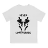 Mens TShirts TShirt Never Compromise Rorschach Novelty 100% Cotton Tees Short Sleeve Watchmen T Shirts Crew Neck Top 230321