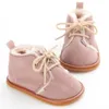 First Walkers Snow Baby Booties Schuhe Junge Mädchen Krippe Winter Warme Baumwolle Antirutschsohle geborenes Kleinkind 230322