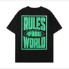 Designer Cargo Tees Herr crtz Alcatraz Summer Rund Neck Loose Fit Dam Kortärmad T-shirt Bokstavstryck Hip Hop Street Casual Kortärmad Skjorta Plus Size SMLXL