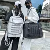 Zaino Motobiker Style Men Bag 2023 School College Student Large Capacity Ins Fashion Brand Travel Laptop