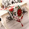 Bordslöpare Christmas Table Runner Fashion High Quality Printed Tablecloth Placemat Chulture Dekorationer för hem 230322