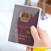 Transparent Passport Covers ID Card Holders Passport Protective Sleeve Card ID Holder Business Credit Card Storage Case