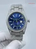 Diamond horloge hoogwaardige ijskoud horloge automatische beweging 42 mm zilver twee stenen leven waterdichte roestvrijstalen frameloze set cz diamanten