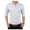 Camisas casuales para hombres Calidad Formal Lunares Hombres Casual Manga larga Camisa estampada Slim Fit Hombre Social Business Vestido Camisas Marca Suave Cómodo 230322