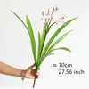 Decorative Flowers Large Artificial Orchid Branch Simulation Plants Feel Flower Arrangement Material El Wedding Party Home Decor Accessories