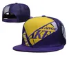 2023 Basket Net Snapback Hats Team Blue Red Black Purple Color Cap Teams Snapbacks Justerbara mössor