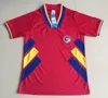 2024 Romênia Camisas de futebol 24 25 Home Away DRAGUSIN STANCIU PUSCAS ALIBEC MIHAILA 94 Camisa de futebol vintage Retro 1994 Hagi Popescu RADUCIOIU TANASE Uniforme 2025