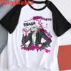 T-shirts pour hommes Hot Danganronpa T Shirt Hommes Kawaii Nagito Komaeda Summer Tops Anime Harajuku T-shirt Cartoon Ouma Kokichi Graphic Tees Male W0322