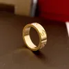 Anello AMORE Fede nuziale con diamante singolo diamante di design Placcato in oro 18 carati T0P riproduzioni ufficiali di qualità gioielli stile classico moda regalo squisito 013