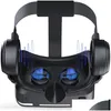 VR/AR Devices VR Glasses 3D Virtual Reality G04E Game Console Hearset Mobile Phine Stereo Movie Movie Digital Drop Games Games Dh5m9