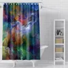 Duschvorhänge, psychedelischer Duschvorhang, Landschaft, Badezimmervorhang, 3D-gedruckter Trippy-Polyesterstoff, wasserdichter Badvorhang im Badezimmer 230322