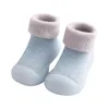 Erste Wanderer Verdickte Kinder Socken Schuhe Winter Super Warme Baby Kleinkind Stiefel Jungen Mädchen Turnschuhe geboren Indoor Boden Schuhe Schuhe 230322