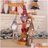 クリスマスの装飾木の装飾品クリエイティブシッティング姿勢ガーデンgnome人形クリスマスギフト豪華な漫画のおもちゃテーブルデコレーション