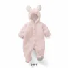 Bear Animal clothes infant clip Cotton autumn and winter childrens climbing 230322