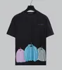 Męskie plus koszulki polo haftowane i drukowane letnie zużycie w stylu polarnym z ulicą czyste bawełniane szorty Tshirt Set 1ED2 Najlepsza jakość