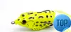 Double Propeller Frog Soft Baits Shad Soft Lure Jigging Fishing Lure Bait Prop Topwater Catfish Silicone Artificial Wobblers