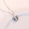 Полное милое маленькое ожерелье для панды женщина 2022 Новая мода ins ins hip hop