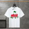 Projektant T shirt lato z krótkim rękawem fale Tee mężczyźni kobiety miłośnicy luksusowe koszulki moda senior czysta bawełna wysokiej jakości Top duży rozmiar XS-3XL #36