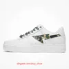 Sneakers Bapestas Baped Ontwerpers Casual Schoenen Zwart Wit Platform Bapesta Sk8 Sta Lakleer Groen Outdoor Plate-forme Bruin Ivoor Mannen Vrouwen Jogging Sneakers