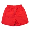 디자이너 반바지 여름 패션 비치 바지 남자 고품질 거리 착용 빨간색 블루 블랙 퍼플 바지 rhude 반바지 남성 짧은 크기 : S-XL