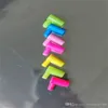 Цветные пластиковые фитинги бонги аксессуары стеклянная вода для труб куряние