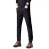 Zwart Pure Jeans Heren Slim Fit Voeten 24ss Herfst en Winter High End Elastische Veelzijdige Casual Lange Broek 28-36 38