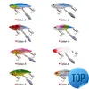 1 PCS 12cm-16g Winter Sea Ice Fishing Lure Seting Solking Artificial Vib Hard Isent Wobbler Crankfish Bait Fish Bait Head Hooks