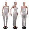 Women's Jumpsuits & Rompers White Lace Floral Sheer Skinny Club Overalls Sexy Spaghetti Strap Sleeveless Back Zipper Long Jumpsuit Women Mac