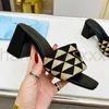sexy platforms shoes designer slipper summer slides high heels sandals women leather fashion slippers sizi 11