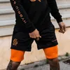 Męskie szorty Joggers Mężczyźni 2 w 1 Sport Shorts Gym Fitness Culturyting trening Szybki suchy plaż