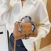 Bolsas bolsas bolsa saco feminina nova moda simples small fragrância doel com um ombro bola crossbody saco de ampulheta de ar oceano