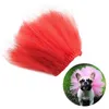 Dog Apparel 1 Pcs Summer Pet Skirt Fashion Princess Style Dresses Cute Puppy Costume For Wedding Halloween Party Events Decoration