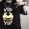 Męskie koszulki Awatar Ostatnia koszulka Airbender Thirt Women Kawaii Anime Appa tshirt zabawne kreskówkowe koszulki graficzne mody mody unisex T-shirt żeńska W0322