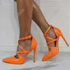 Olomm New Arrival Women Summer Pumps Glossy Sexy Stiletto Heels Pointed Toe Gorgeous 11 Colors Dress Shoes Women US Size 5-15