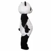 Ny Panda Mascot Costume Top Cartoon Anime Theme Character Carnival Unisex vuxna storlek Julfödelsedagsfest utomhusdräkt