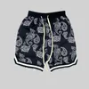 السراويل القصيرة 2022 Harajuku Streetwear Shorts Men Bandana Pattern Fashion Summer Shorts Hip Hop القيعان غير الرسمية مرنة Wais Man Disual Dant