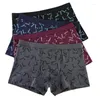 Underpants Brand Men's Underwear Pure Cotton Print Floral Men Boxer Shorts Modal Dry And Comfortable Male Boxers Large Size