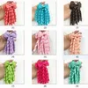 Hair Accessories Girl Korker Curly Ribbons Bows Elastic Hairband Ponytail Holders Curling Tassel Loop Plain Streamer Corker Bowknot PD031Hai