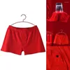 Underpants Sexy Boxers For Men Year Of Birth Red Cotton Mens Seamless Boxer U Convex Pouch Briefs Underwear Shorts Trunks