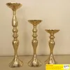 Candle Holders Wedding Decoration Flower Vase Candlestick Table Centerpiece Flower Rack Road Lead