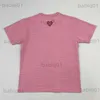 Camisetas para hombres Murciélago con incrustaciones con diamantes Camiseta hecha por humanos Hombres Mujeres 1 1 Camiseta de alta calidad Camisetas de hip-hop rosa T230321