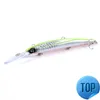 1 pièces 14.5 cm 12.4g JerkFish appâts Wobblers manivelle appâts HardFish appât vairon japon Camping pêche en plein air leurre pour la pêche