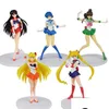 Action Toy Figures 5st Sailor Girl Model Tsukino Usagi Tuxedo Mask Collection Decor Cartoon Doll Gift 220702 Drop Deli Dhqzf