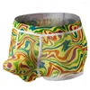 Onderbroek mannen print ondergoed olifant neusbox -boksers shorts slipje slipje bouch jj mouw erotische gay lingerie boxershorts