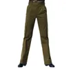 Stage Wear Pantalone da ballo latino originale per uomo con frange di colore nero da uomo quadrato elegante Chacha professionale valzer tango pantaloni sexy N7048